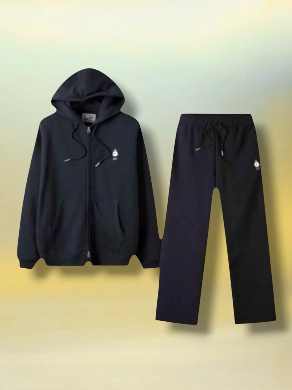 🆕💞WHO.A.U Californian Dream Who Are You Zip Up Hoodie(M) Pants(S) • UNISEX NWOT